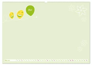 12 x Witzespass - Bastelkalender ROTH-Design