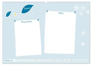 12 x Pflanzenkunde Bastelkalender ROTH-Design