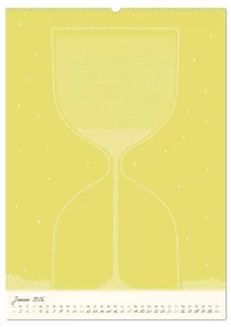 Zahlen rieseln durch das Jahr - Bastelkalender - ROTH-Design