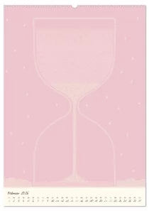 Zahlen rieseln durch das Jahr - Bastelkalender - ROTH-Design