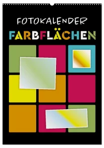 Fotokalender Farbflächen ROTH-Design Geschenkideen