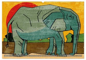 Elefanten-Träume Kalender DIN A5/A4/A3/A2