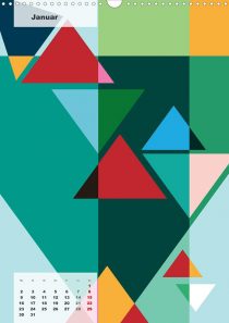 GEOMETRICAL ART Kalender • Gestaltung & Design: Bettina Roth
