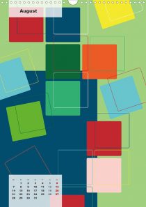 GEOMETRICAL ART Kalender • Gestaltung & Design: Bettina Roth