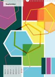 GEOMETRICAL ART Kalender • Gestaltung & Design: Bettina Roth