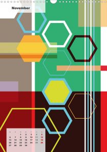GEOMETRICAL ART Kalender • Gestaltung & Design: Bettina Roth