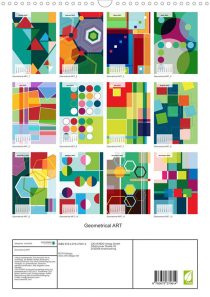 GEOMETRICAL ART Kalender • Gestaltung & Design: Bettina Roth